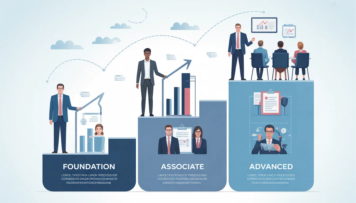 CIPD Level 3, Level 5 and Level 7 qualification levels comparison chart for UK HR professionals